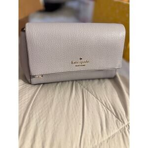 New Gray Kate Spade Crossbody with strap